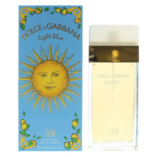 Dolce & Gabbana Light Blue Sun Eau de Toilette 100ml For Womens (UK) on ...