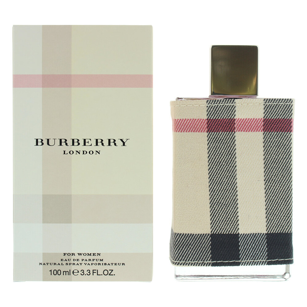 Burberry London Fabric For Her Eau de Parfum 100ml For Womens (UK)