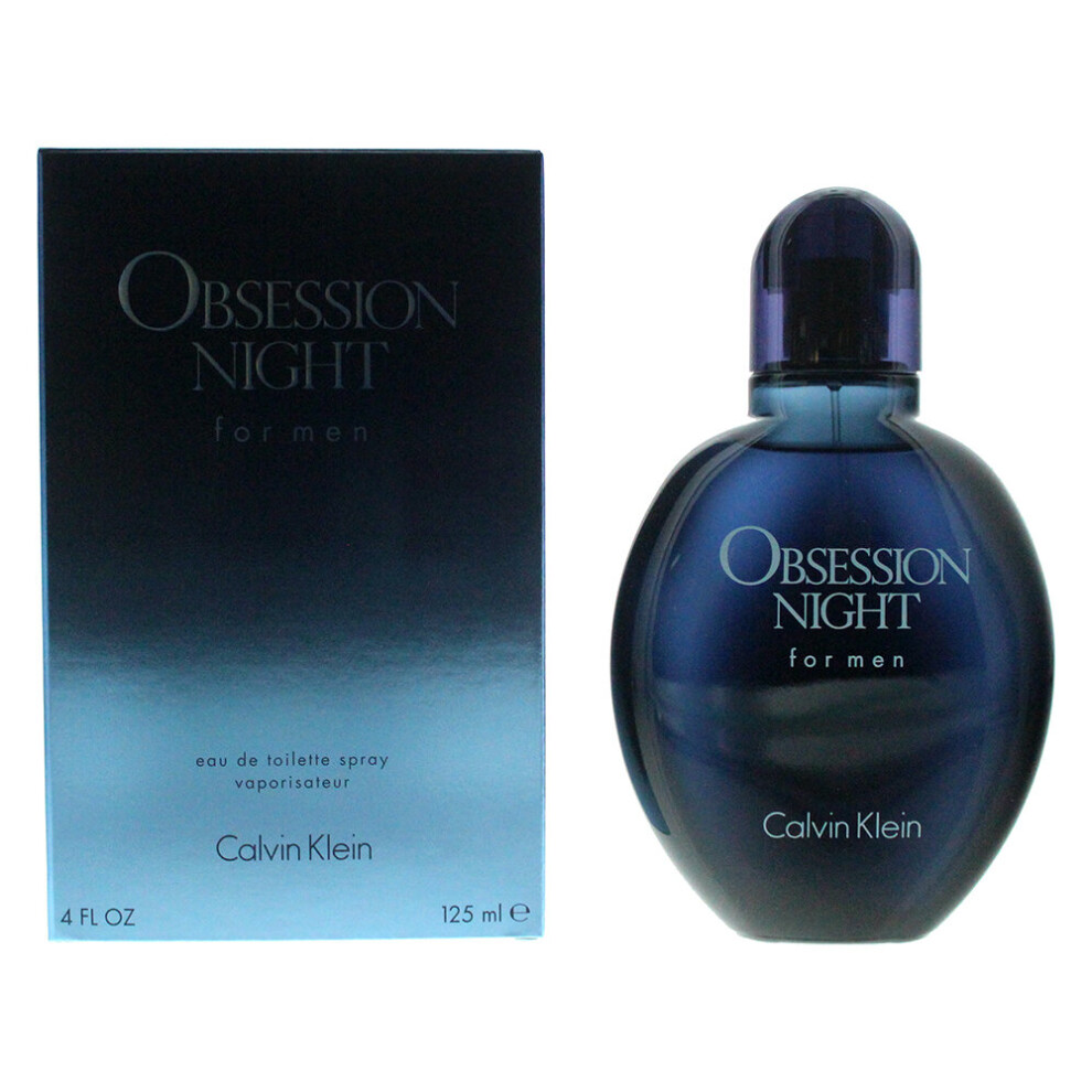 Calvin Klein Obsession Night For Men Eau de Toilette 125ml For Mens (UK)