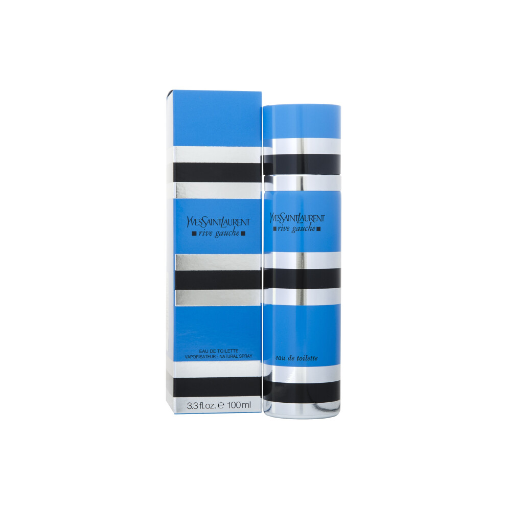 Yves Saint Laurent Rive Gauche Eau de Toilette 100ml For Womens (UK)-image-OPC-P68J8XK-NEW