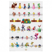 Nintendo Super Mario Character Parade Maxi Poster, 61 x 91.5cm