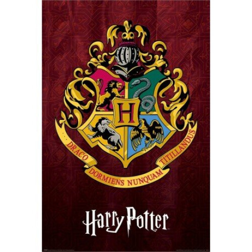 Harry Potter Harry Potter Poster (Hogwarts School Crest) 61x91.5cm