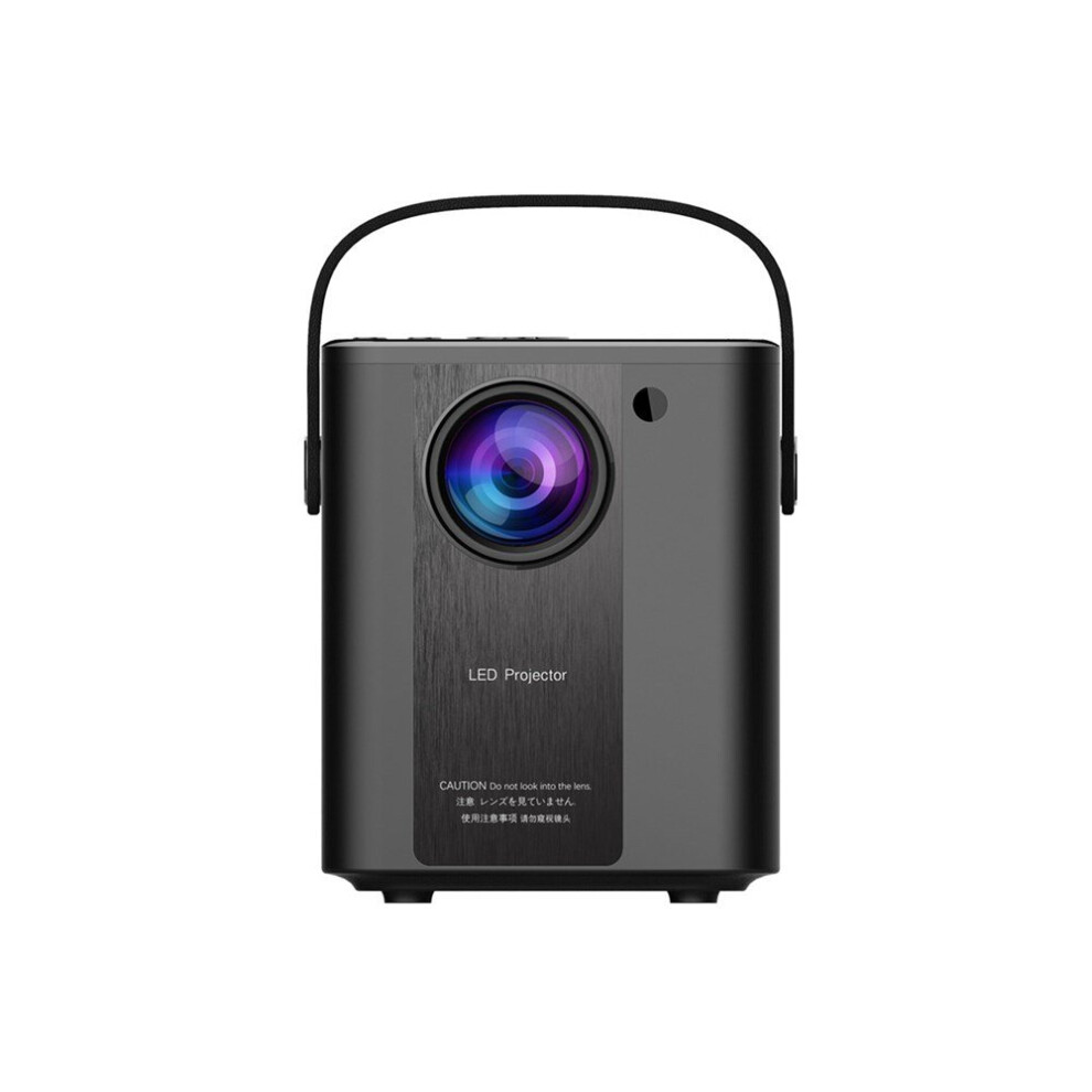 (Black) 1080 Mini Wifi Projector Video Android Home Movie Game 3D Black 7037525739743