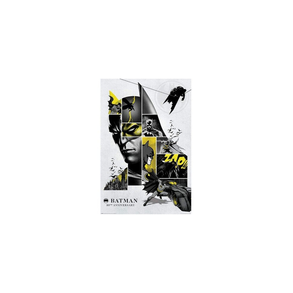 Batman 80th Anniversary Maxi Poster 61 x 91.5cm