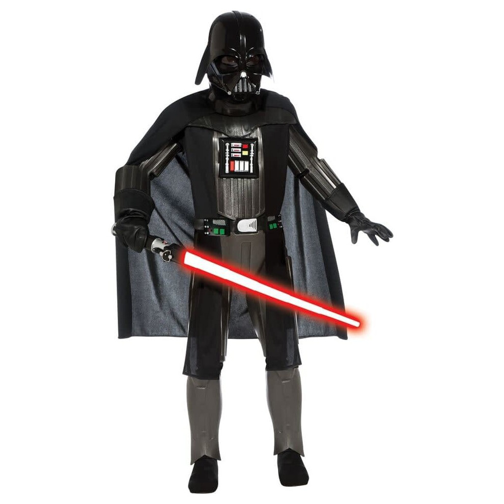 (M (8-10) (5-7 years)) Prestige Dart Vader Child Costume