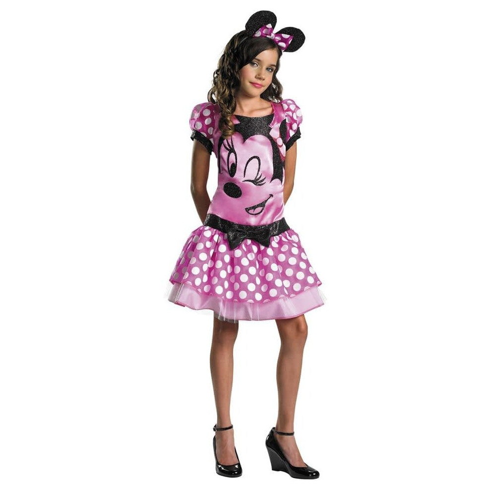 (L (12-14)) Minnie Mouse Child Costume