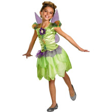 Kostium Disney Dzwoneczek Tecza Klasyczny dziewczecy kostium maluch XS (3T-4T)
