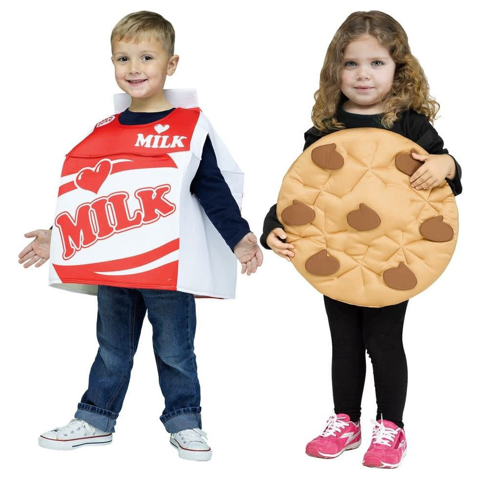 Photos - Fancy Dress Milk With Cookie Child Costumes Multicoloured