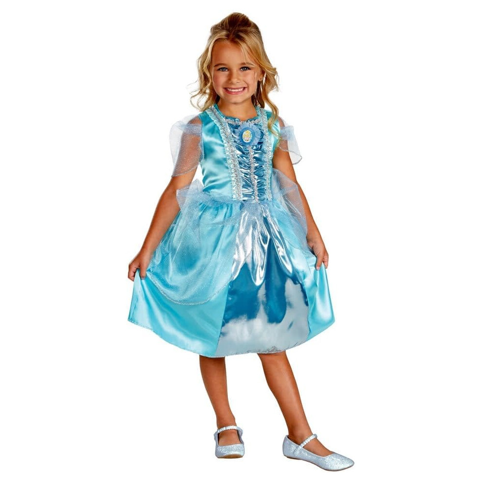 (M (7-8)) Princess Cinderella Costume Kids