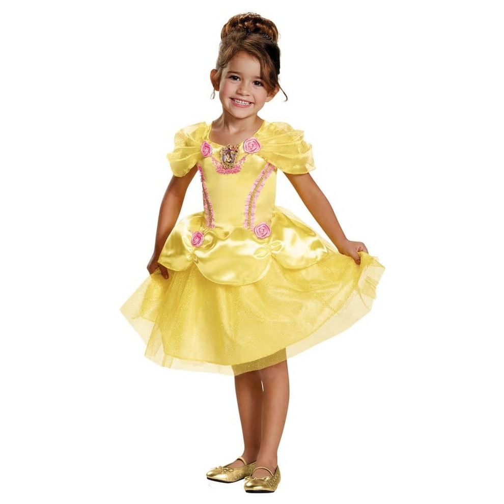 (S (4-6)) Belle Toddler Costume Disney