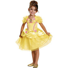 Disguise Disney Princess Belle Beauty & the Beast Disfraz para niρa pequeρa mediana (3T-4T)
