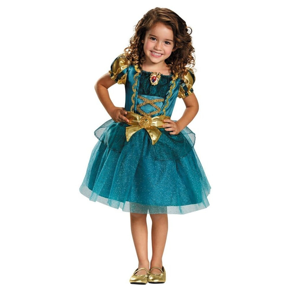 (S (4-6)) Merida Toddler Costume