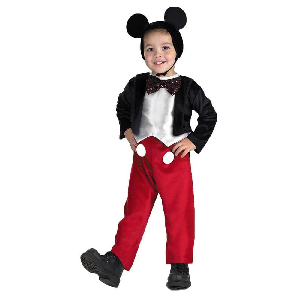 (S (4-6)) Mickey Mouse Boy Child Costume