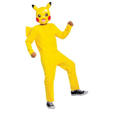 Disguise Pokémon Barn Pikachu Klassisk Kostym, Gul, M (7-8)