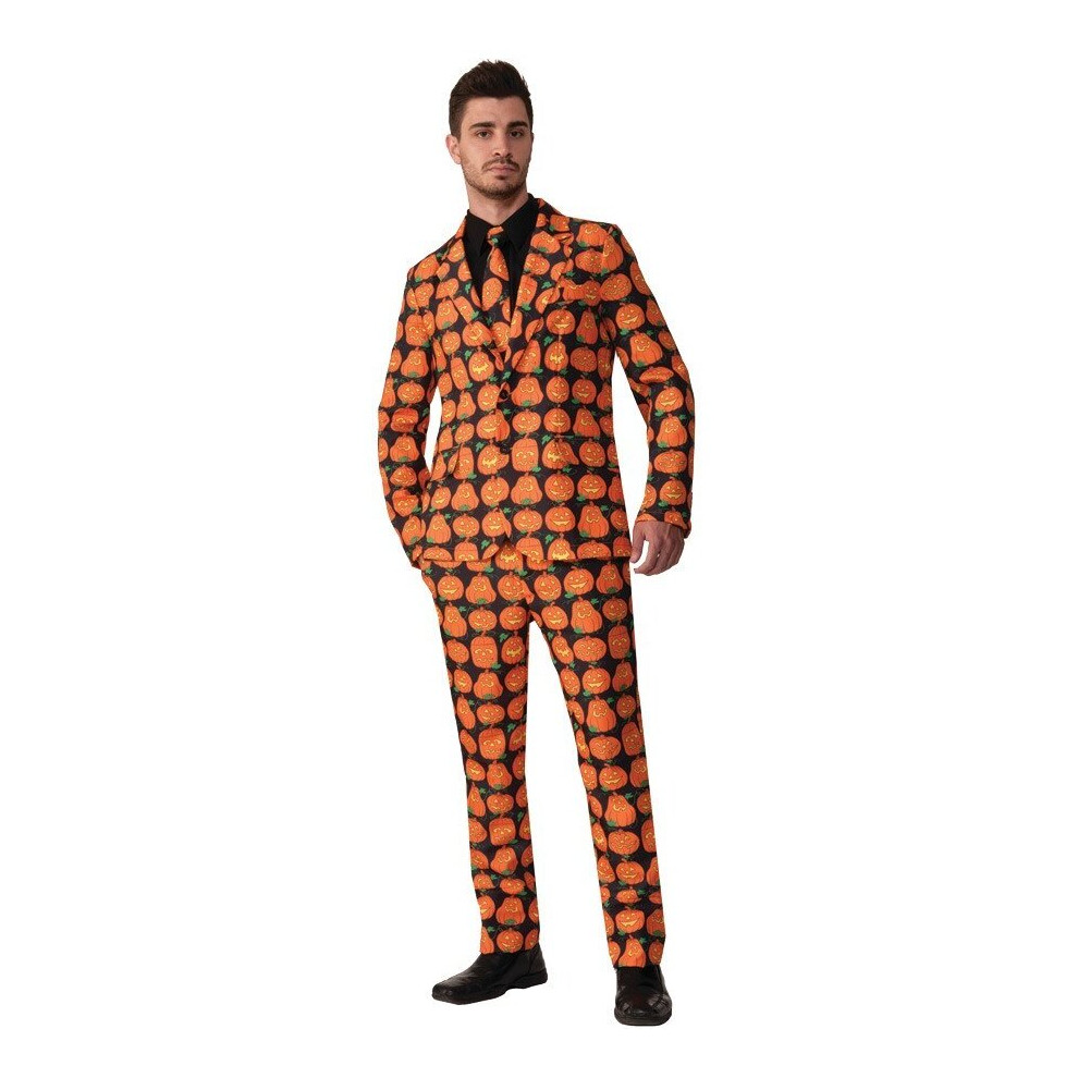 Photos - Fancy Dress Pumpkin Suit For Adults Orange