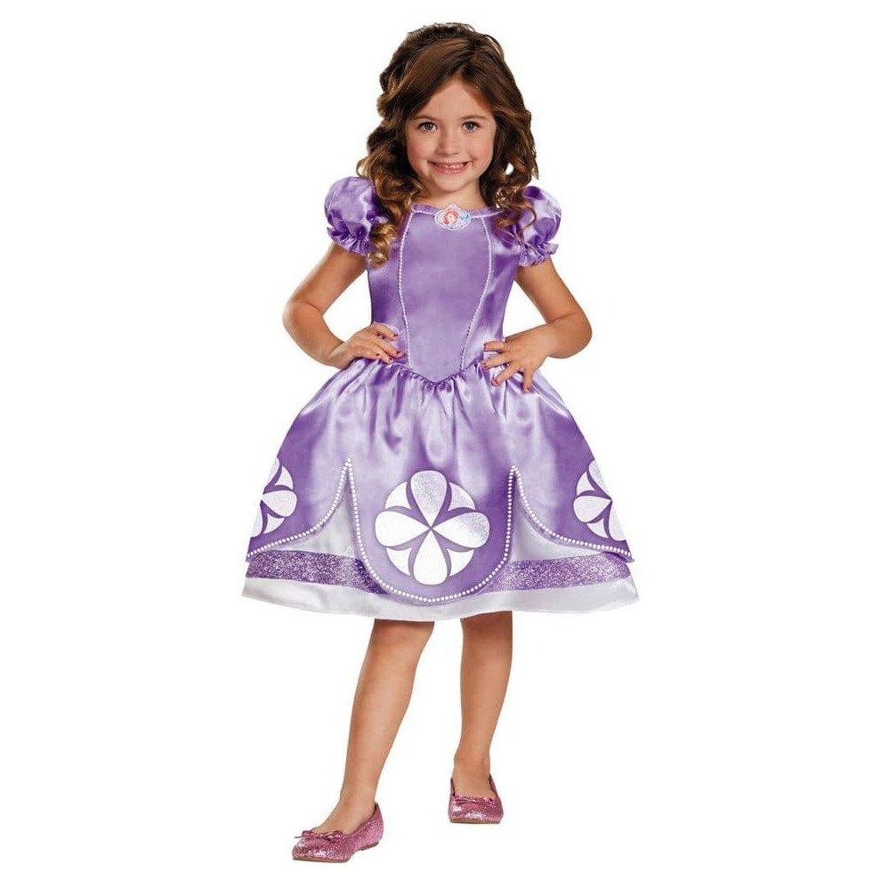 (S (4-6)) Sophia The Princess Toddler Costume