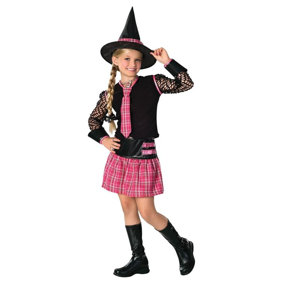 (S (4-6) (3-4 years)) School Witch Child Costume