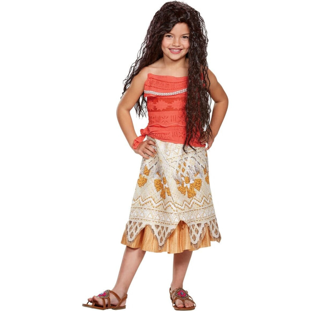 (S (4-6)) Moana Child Costume