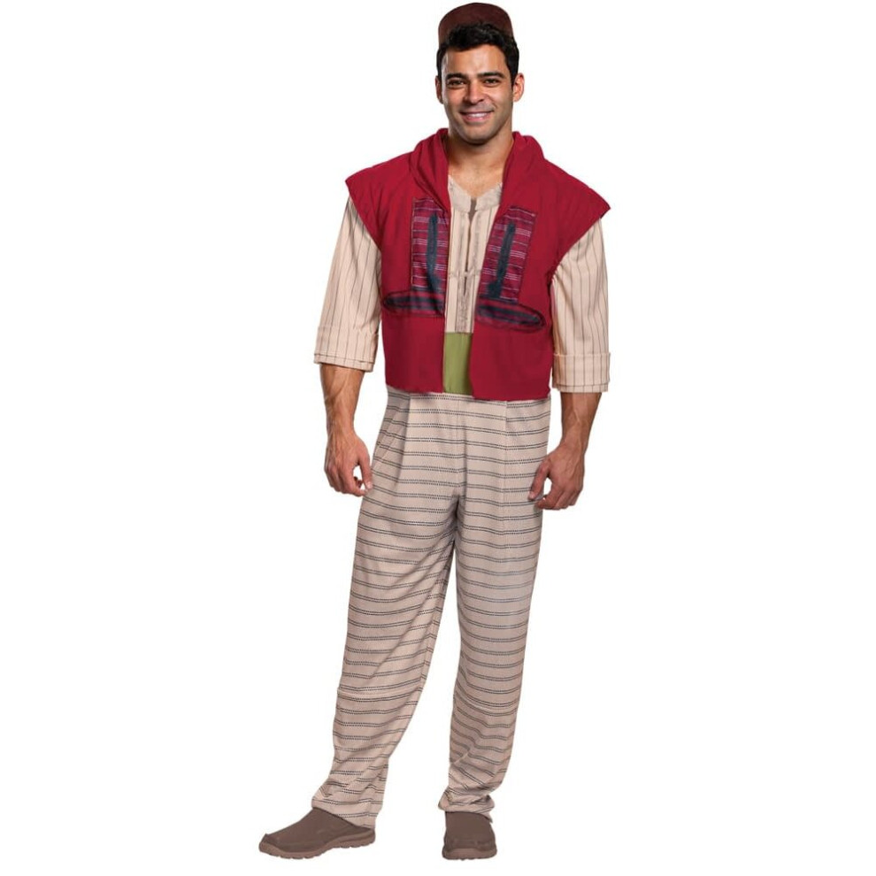 (2XL) Adult Aladdin Costume