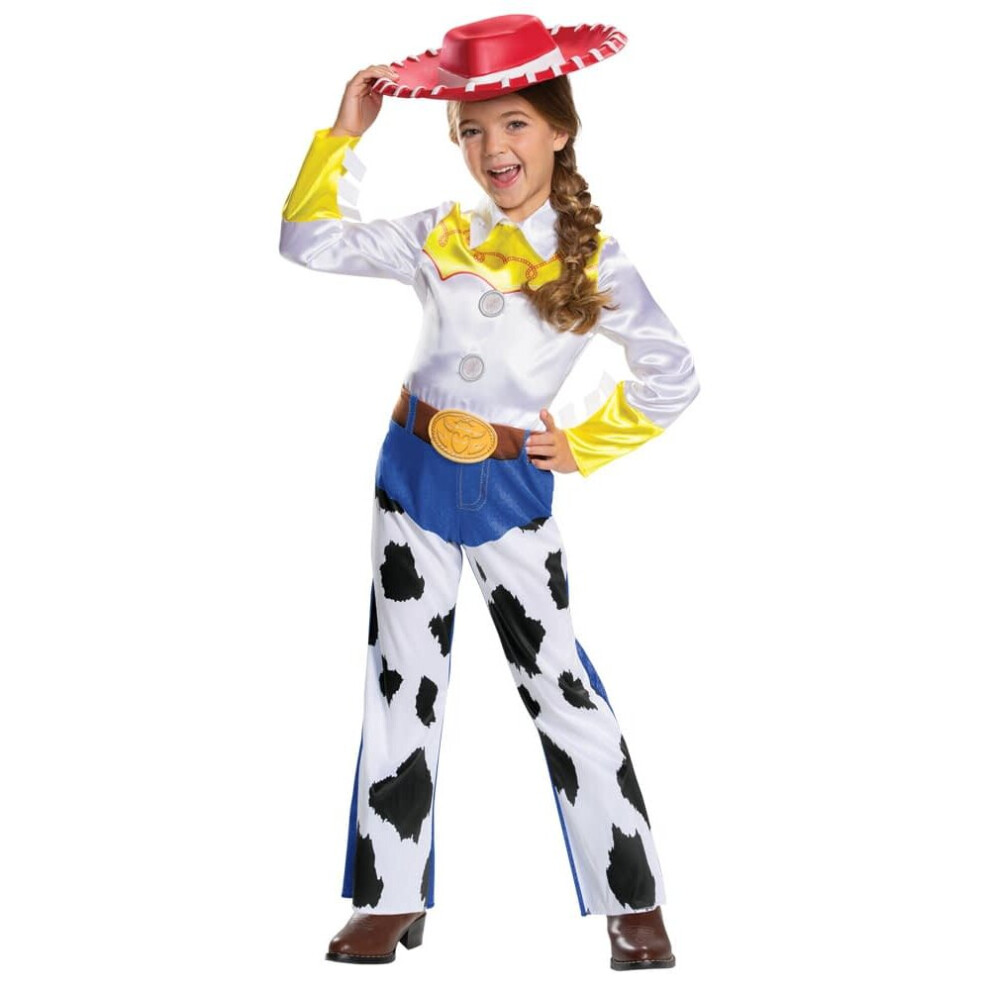 (M (7-8)) Girls Jessie Classic Costume - Toy Story 