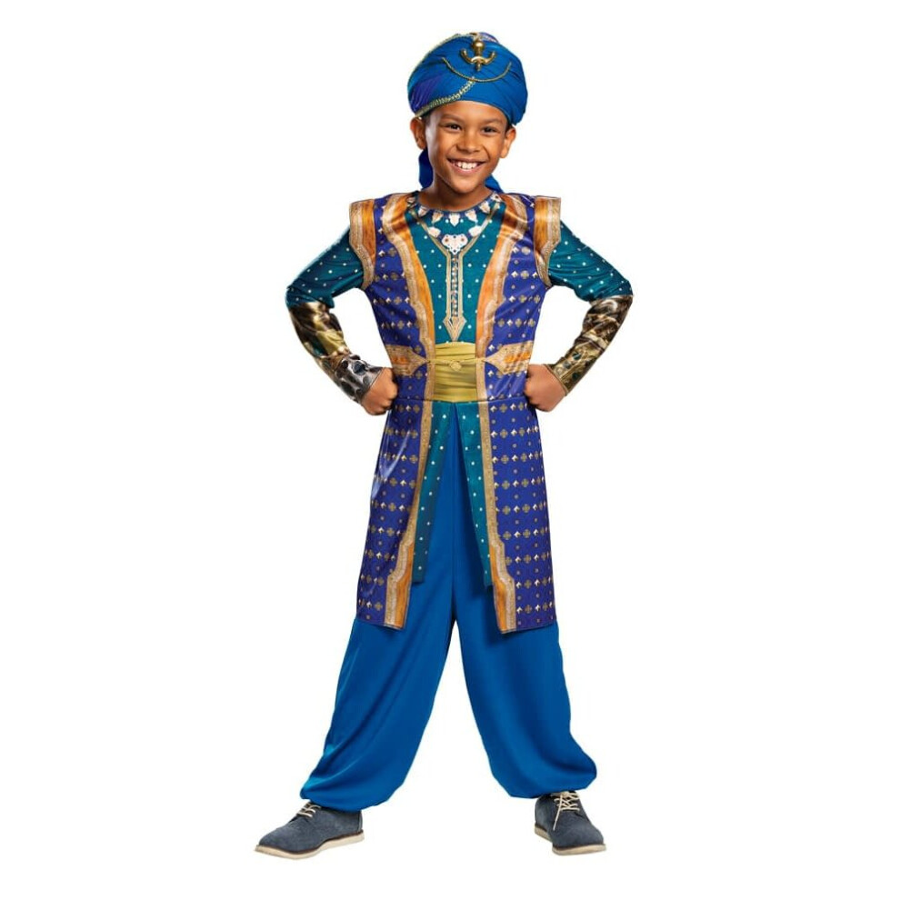 (M (7-8)) Boys Genie Costume - Aladdin