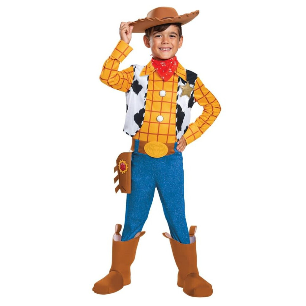 (M (7-8)) Woody Costume for toddlers and children - Toy Story