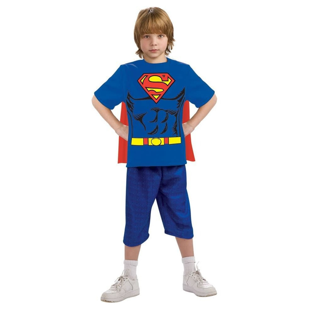 (M (8-10) (5-7 years)) Superman Child Kit