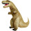 Jurassic World Inflatable T-Rex Dinosaur Costume Men 1