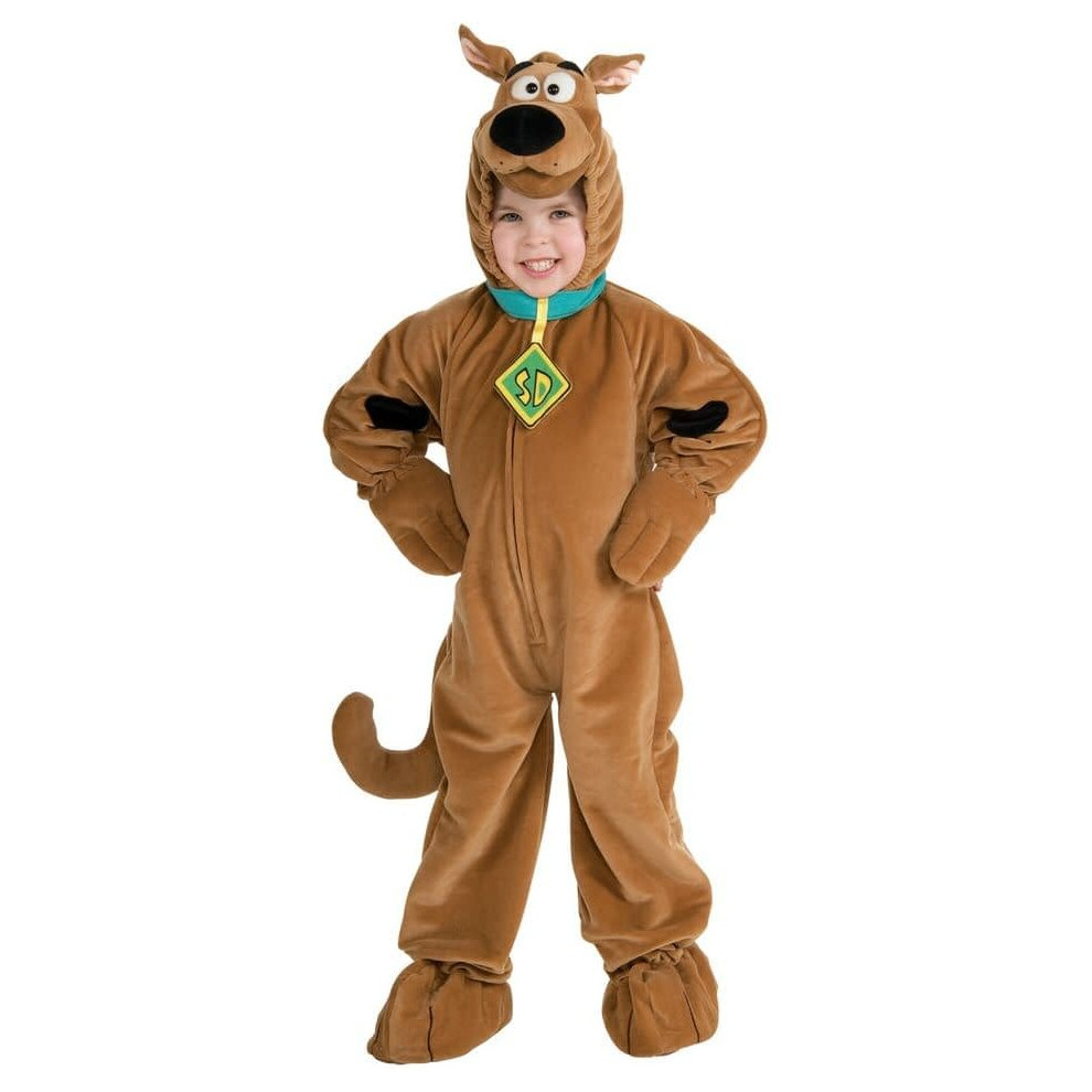 (S (4-6)) Velor Scooby Doo Child Costume