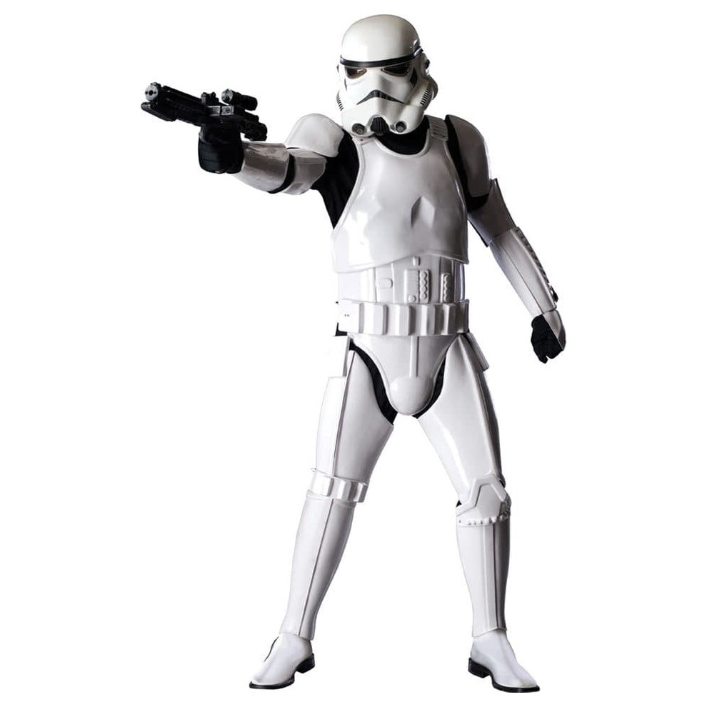 (X-Large) Official Rubies 909866XL Mens Supreme Edition Storm Trooper Extra Large Adult Costumes Star Wars Episode IV A New Hope