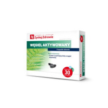 Activated Carbon Diarrhea 30 Caps Biegunka Wegiel Aktywowany