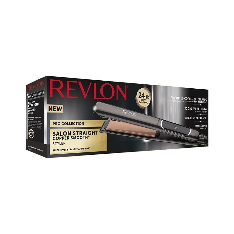 Revlon Pro Collection Salon Straight Copper Hair Straightener