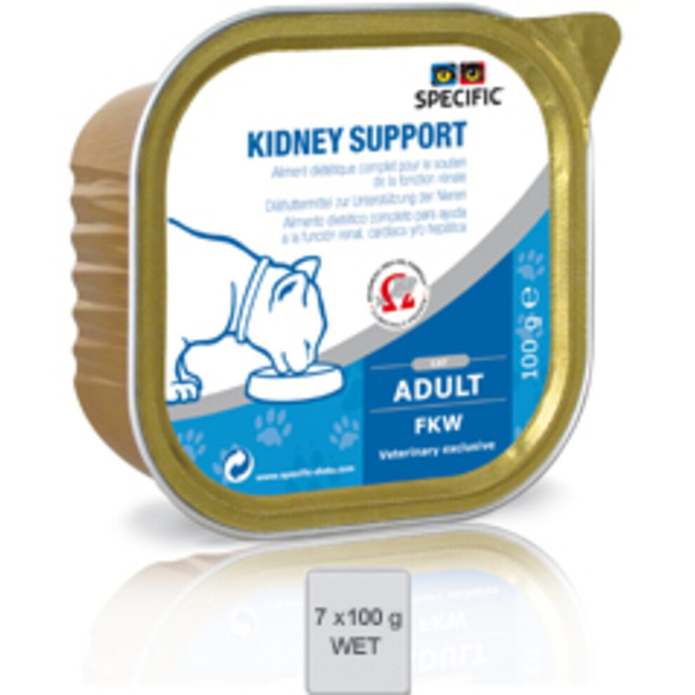 Dechra Feline Specific FKW Kidney Support Wet Cat Food 7x100G