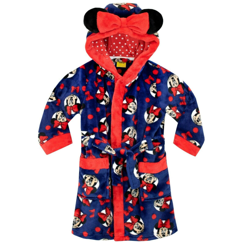 Disney Minnie Mouse Dressing Gown Age 2-3 Years-image-OPC-P68KZBH-NEW