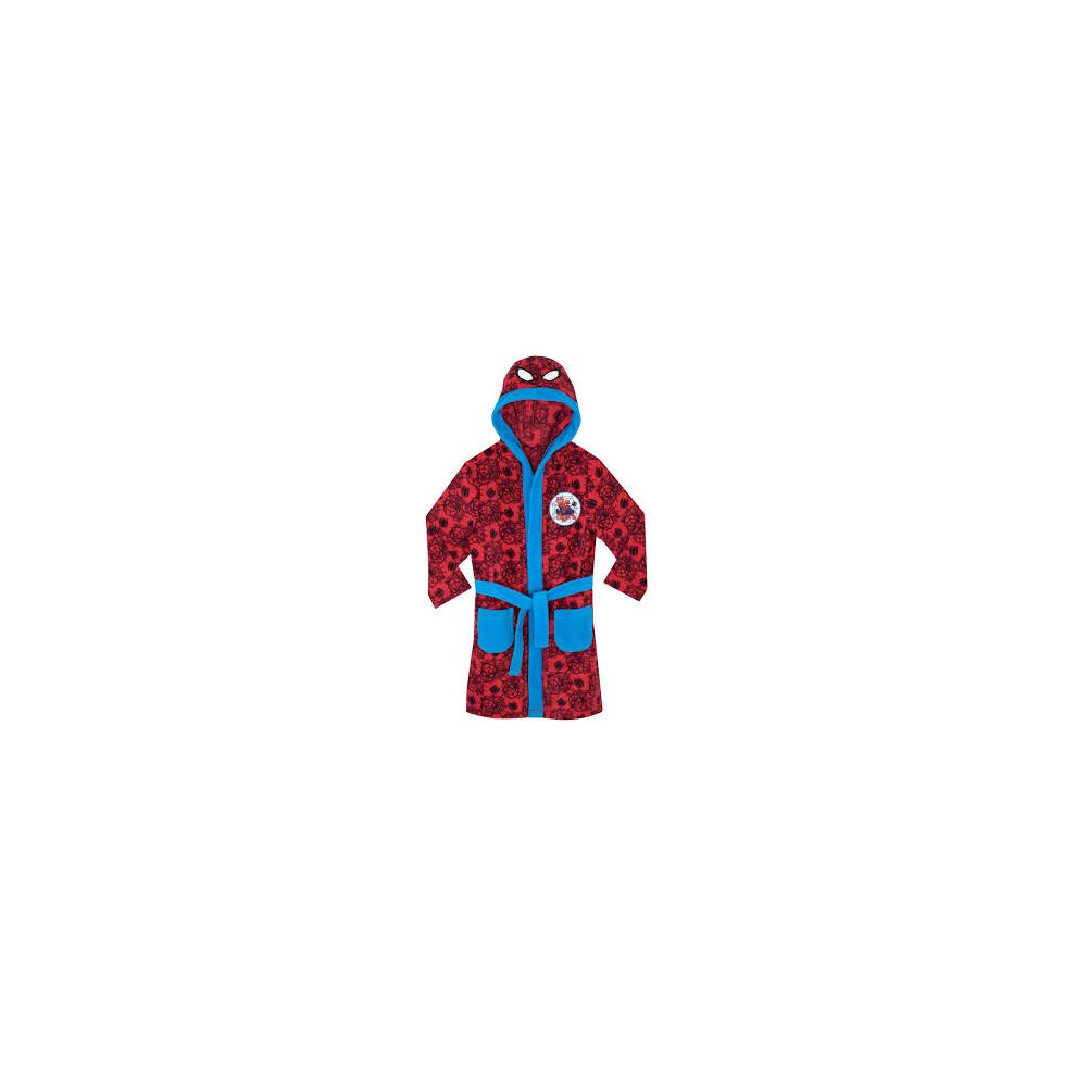 Marvel Spider-Man Dressing Gown Robe Age 5-6 Years