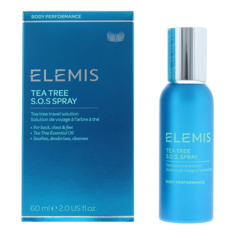 Elemis Body Performance Tea Tree  Antiseptic Travel Solution Spray 60ml For Women (UK)