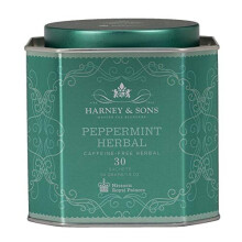Harney & Sons, Tisane à la Menthe Poivrée, Sans Caféine, 30 Sachets, 1,9 oz (54 g)