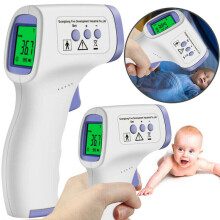 Infrared Temperature Gun Non Contact Digital LCD Forehead Baby Adult Thermometer
