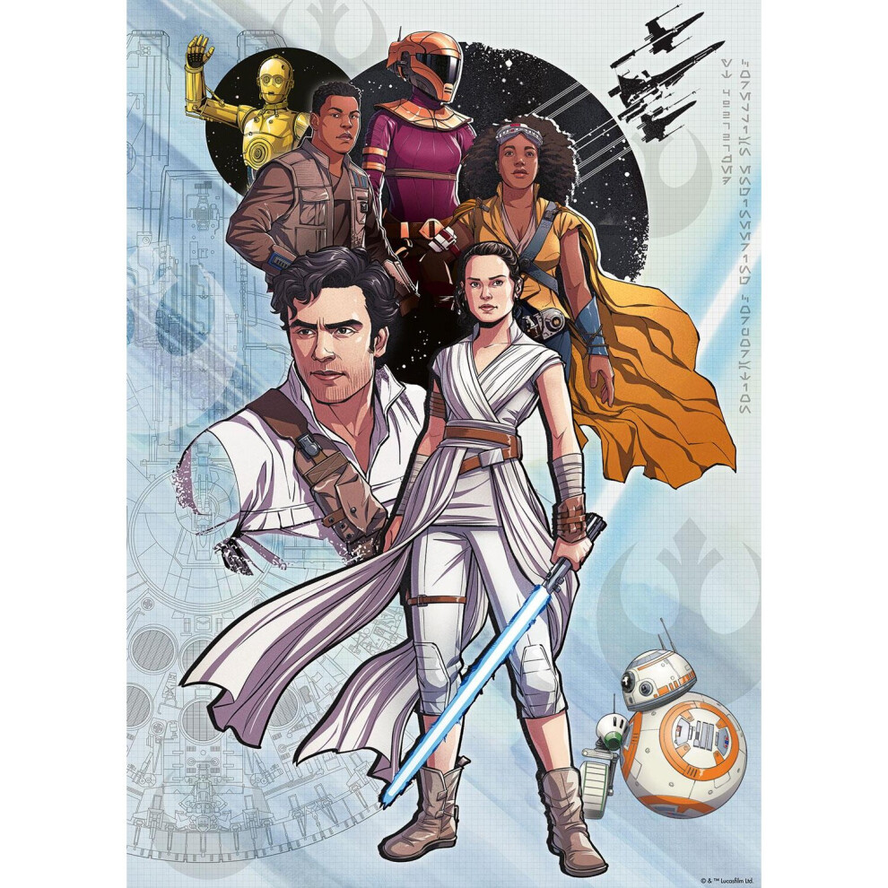 Ravensburger Star Wars The Rise of Skywalker Jigsaw Puzzle (1000 Pieces)