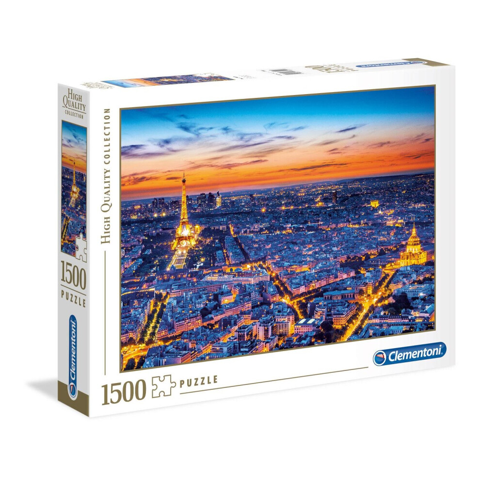 Clementoni Paris View High Quality Jigsaw Puzzle (1500 Pieces)