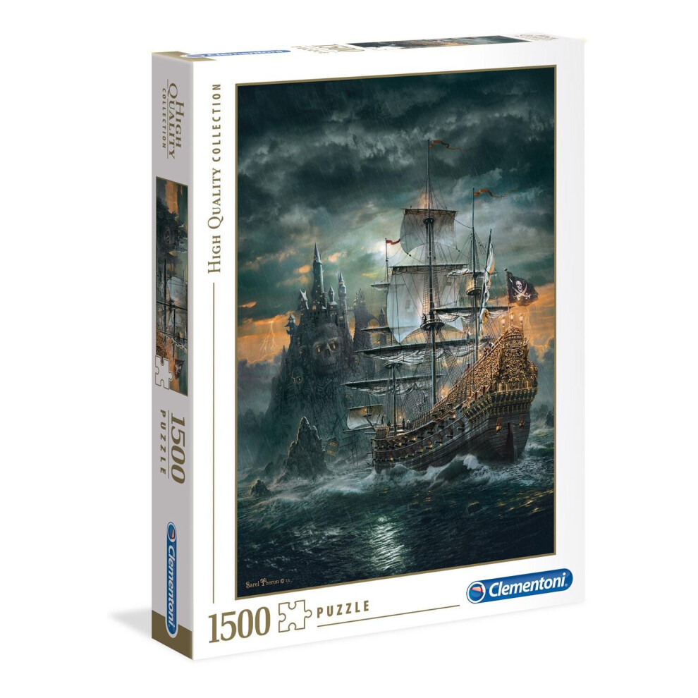 Clementoni The Pirate Ship High Quality Jigsaw Puzzle (1500 Pieces)