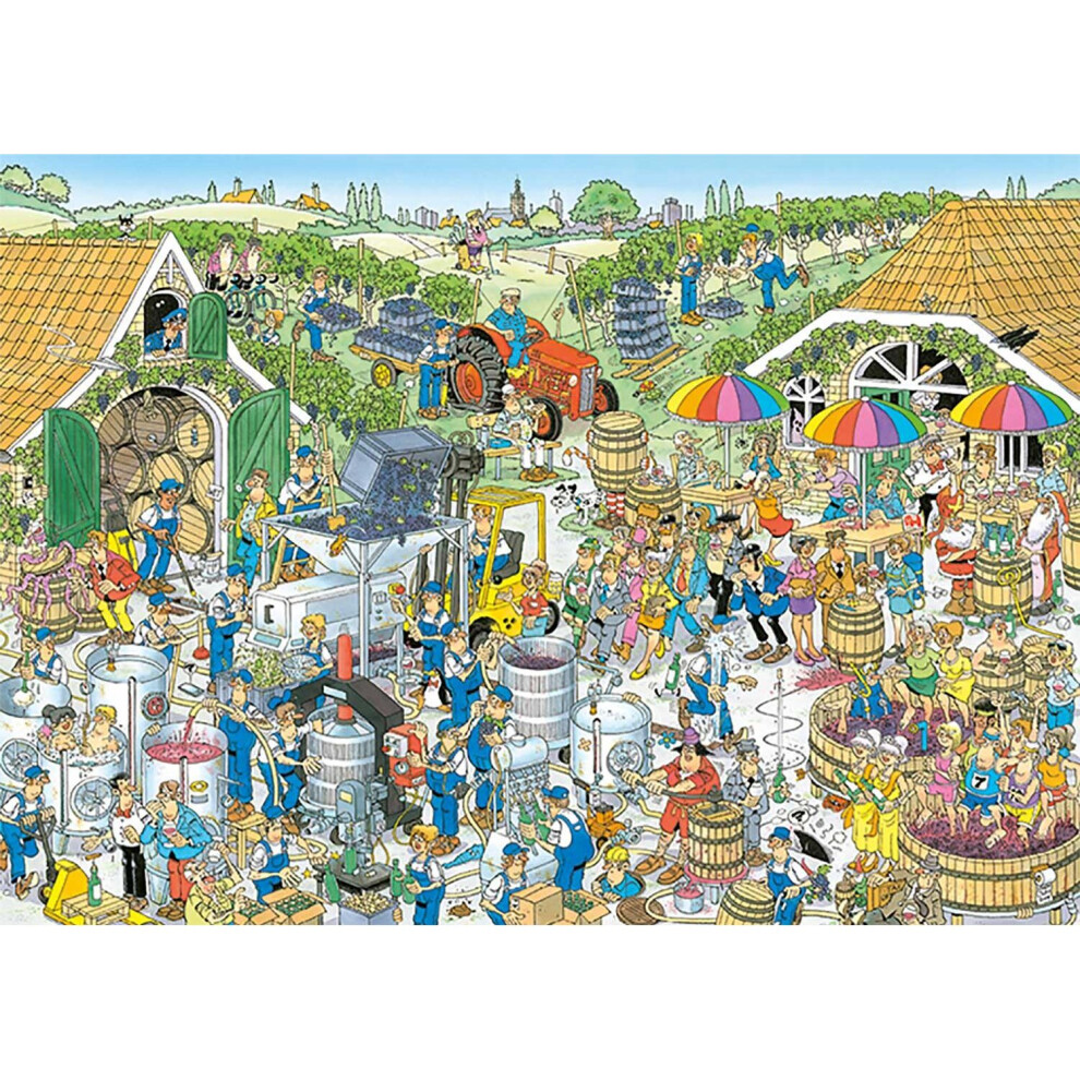 Jan Van Haasteren The Winery Jigsaw Puzzle (1000 Pieces)