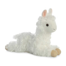 Aurora Mini Flopsies - Alpaca Soft Toy 20cm - Plush Soft Toy