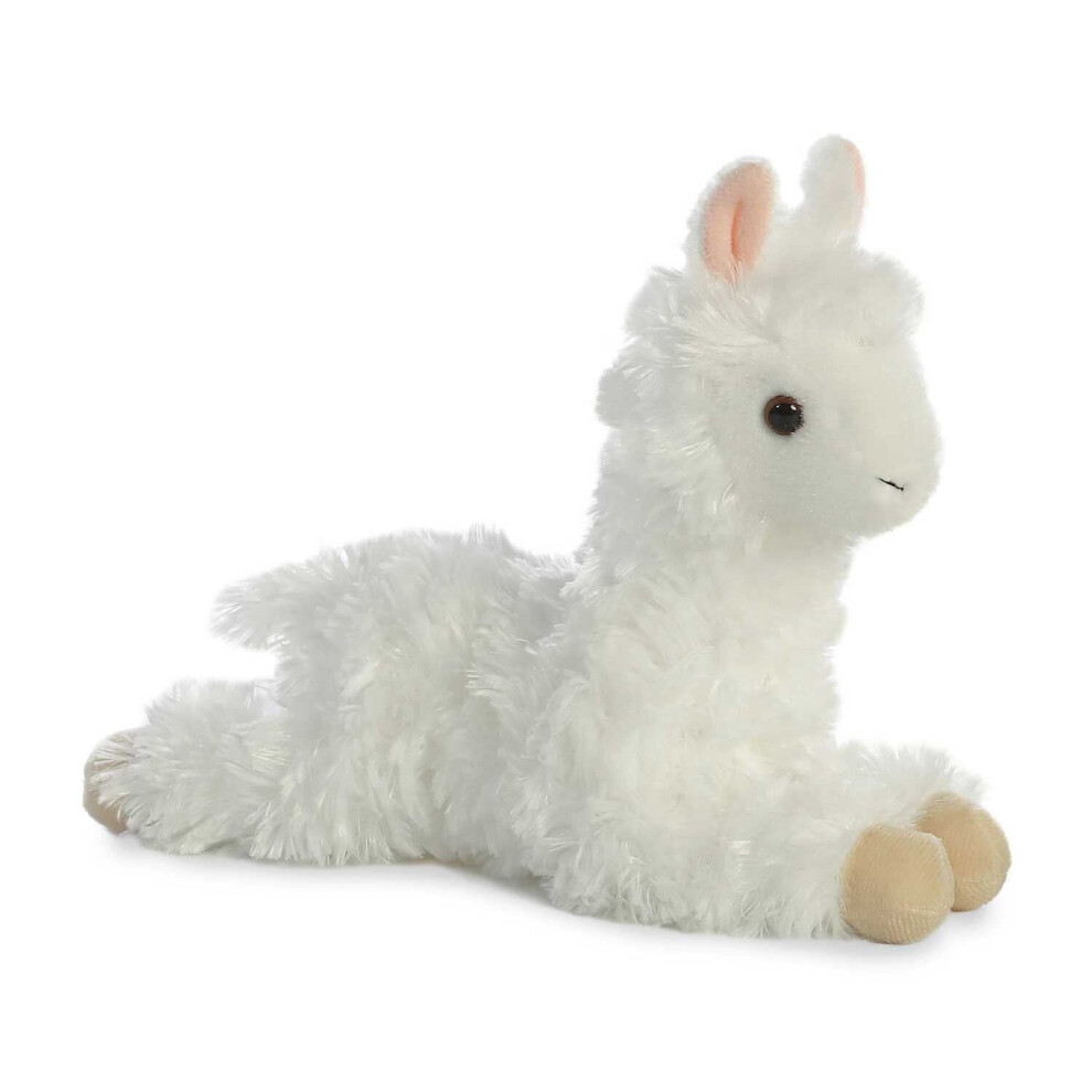 Aurora World Aurora Mini Flopsies - Alpaca Soft Toy 20Cm White