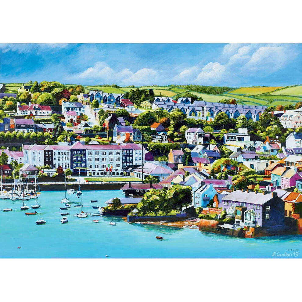 Photos - Jigsaw Puzzle / Mosaic Ravensburger Kinsale Harbour County Cork Jigsaw Puzzle  16487 (1000 Pieces)