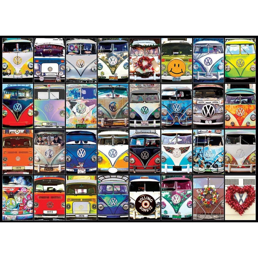 Eurographics Vw Cool Bus Legpuzzel (1000 Stukjes)-image
