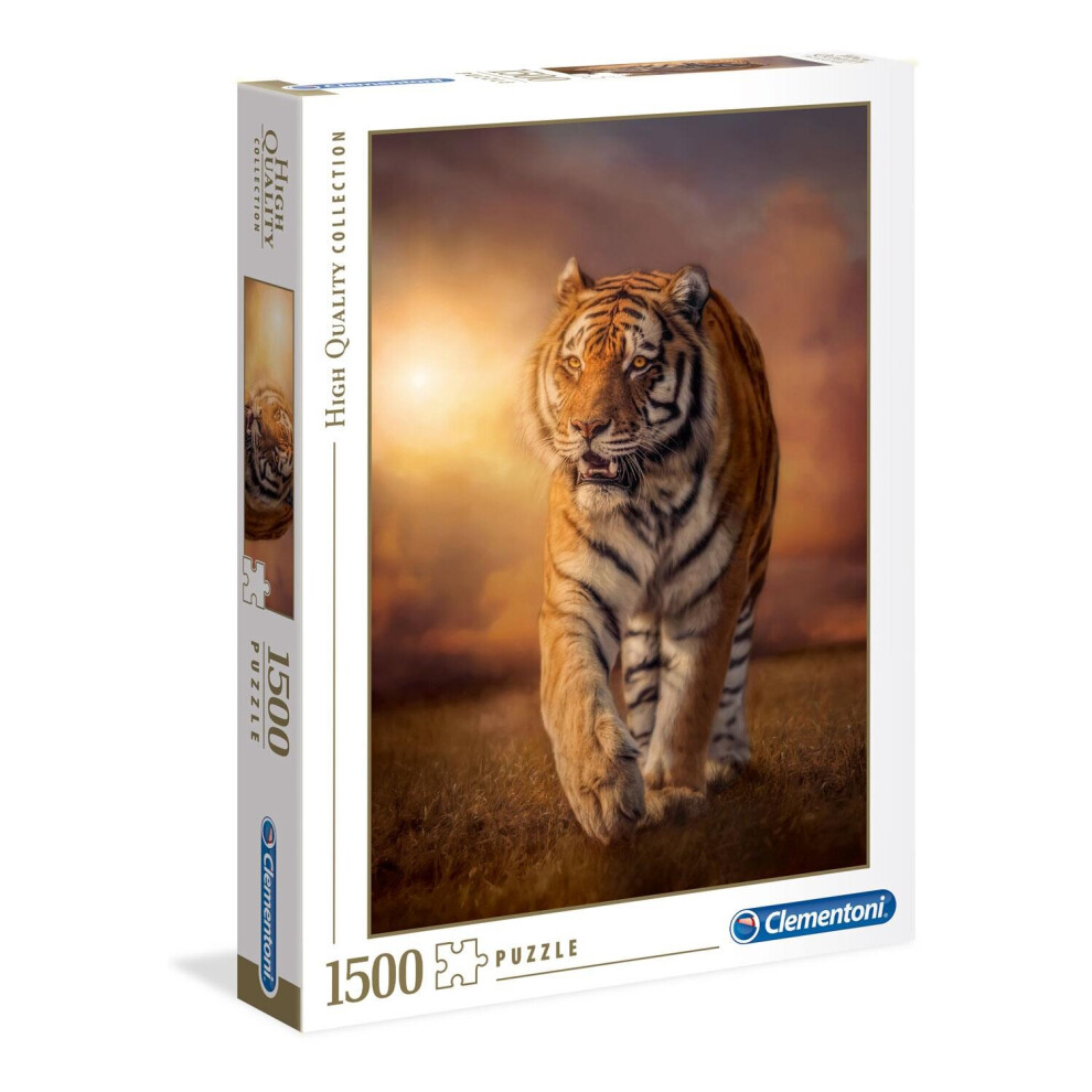 Clementoni Tiger High Quality Jigsaw Puzzle (1500 Pieces)