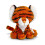 Keel Keel Pippins Tiger Soft Toy 14cm - Plush Soft Toy 1