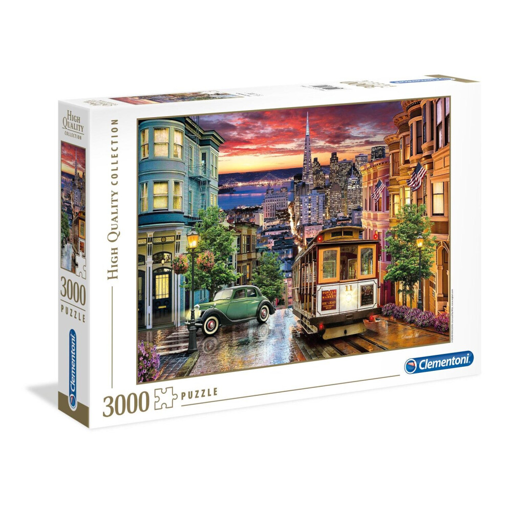 New Clementoni High Quality San Francisco Jigsaw Puzzle (3000 Pieces) 33547