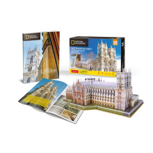National Geographic London Westminster Abbey 3D Jigsaw Puzzle - Board Game